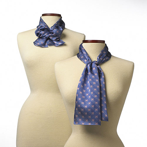 Royal Blue Vasari Polyester Scarf - 8"x45" 2