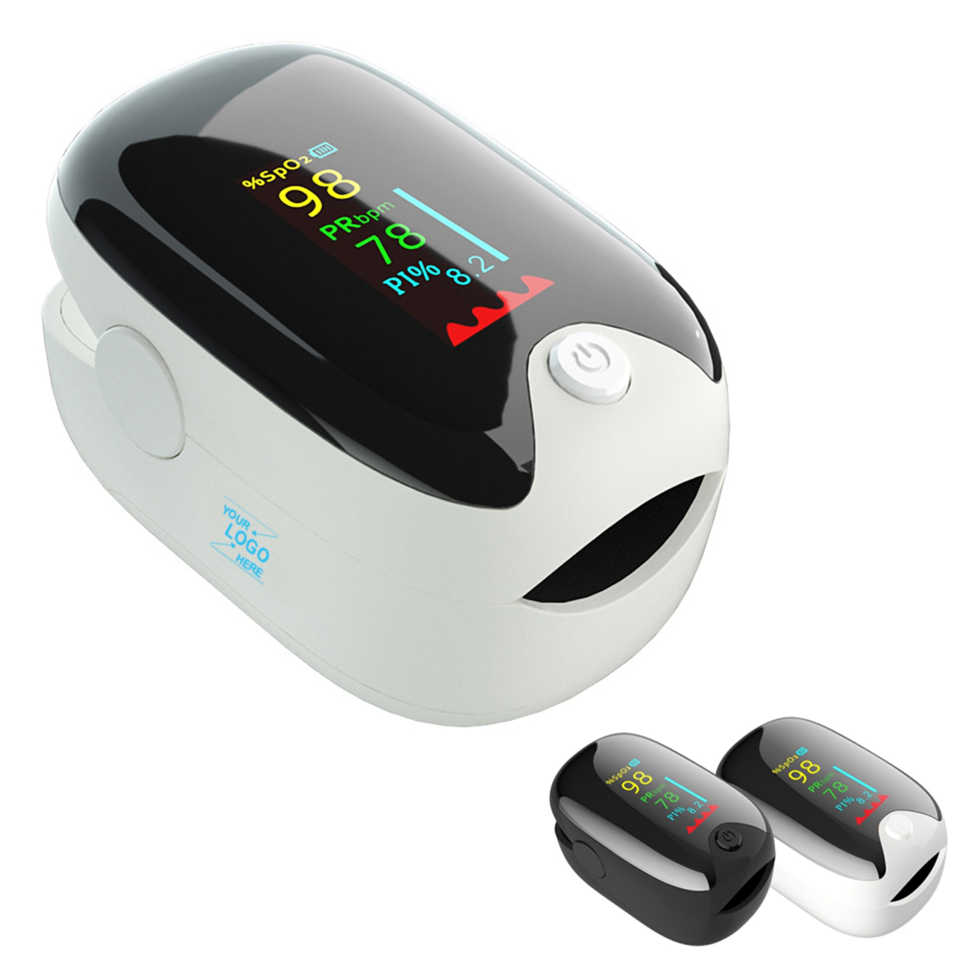 Finger Clip On Oximeter