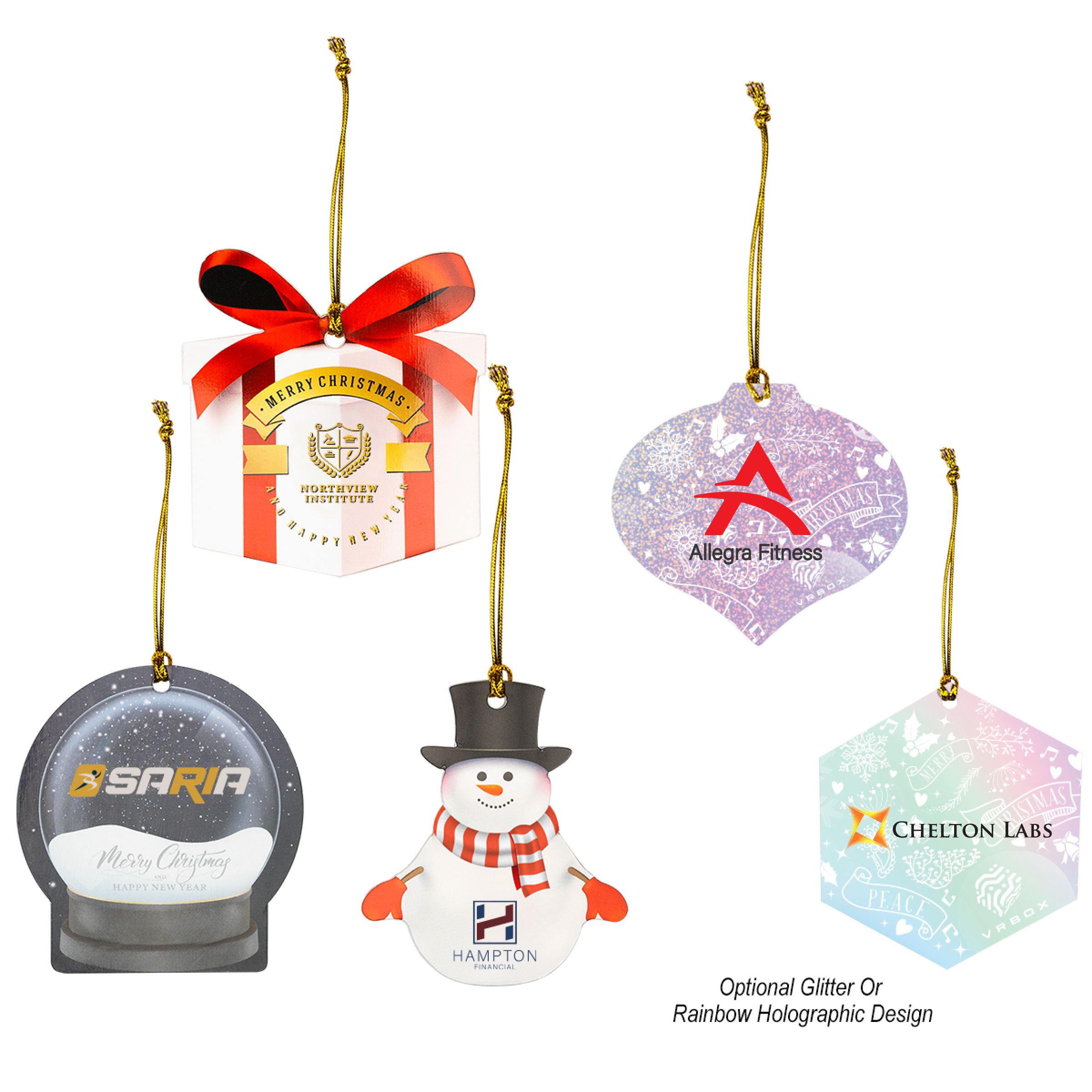 Acrylic Ornament - Custom Shapes 1
