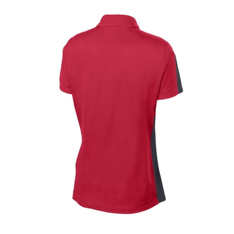 Sport-Tek Women's PosiCharge Active Textured Colorblock Polo. 30