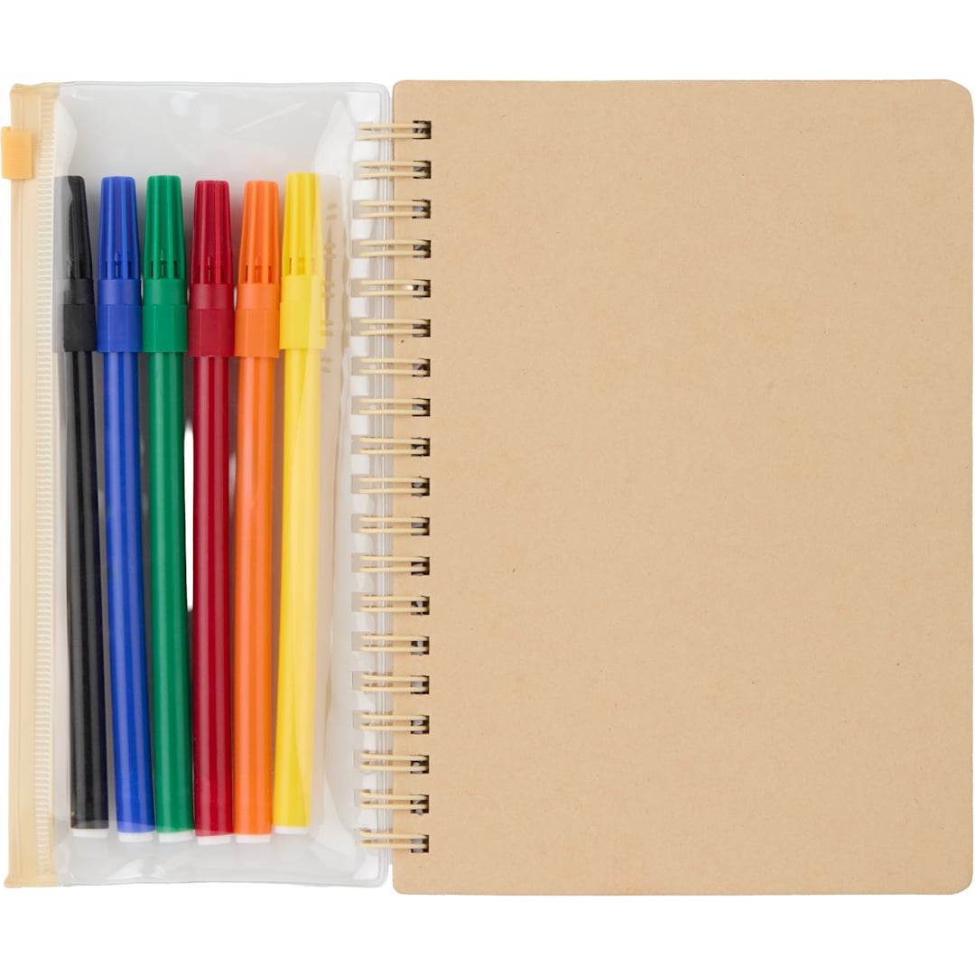 5" x 7"  FSC® Mix Doodle Notebook with Markers? 25