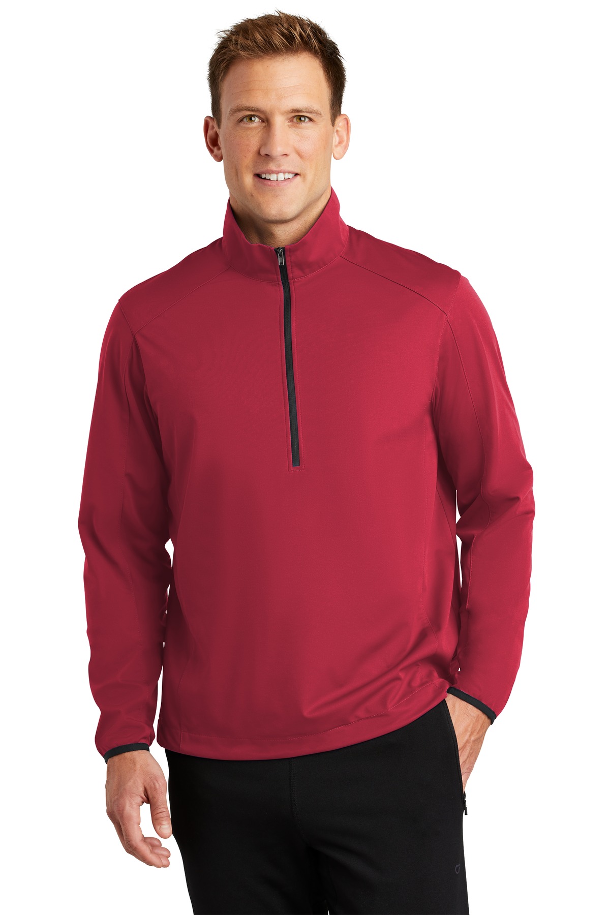 Port Authority Active 1/2-Zip Soft Shell Jacket. J716 17