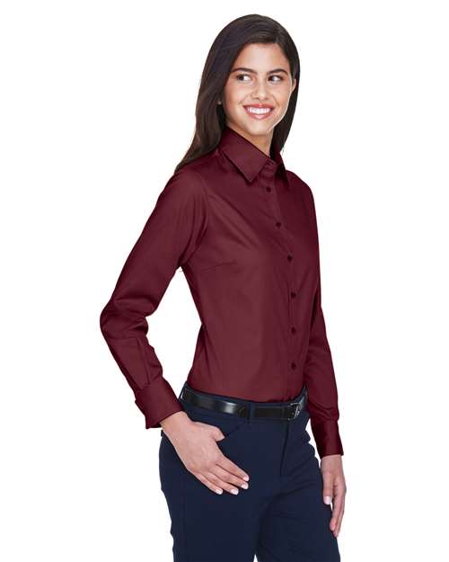 Women's Easy Blend™ Twill Dress Shirt with Stain-Release - M500W 65
