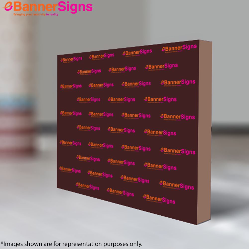 Step & Repeat Fabric Pop Up Straight Display (Graphics + Hardware) 7