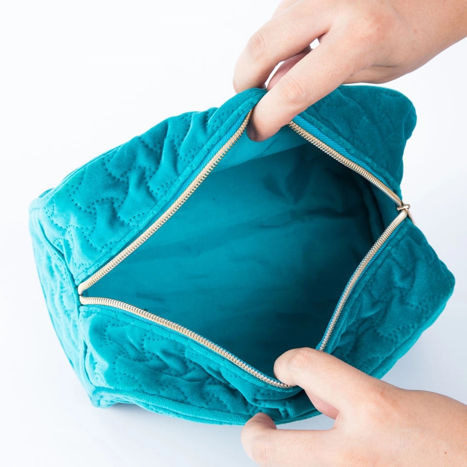 Velvet Makeup Bag Travel Case 2