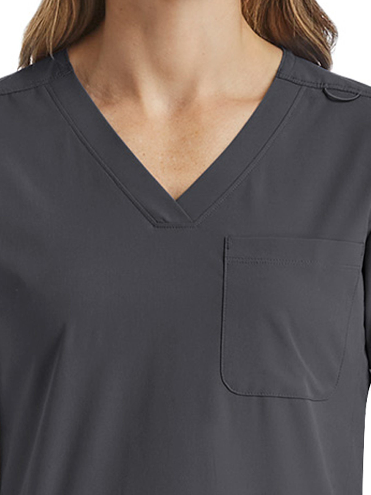 ScrubJoy Originals - Women's Fitted Six-Pocket V-Neck Top 9