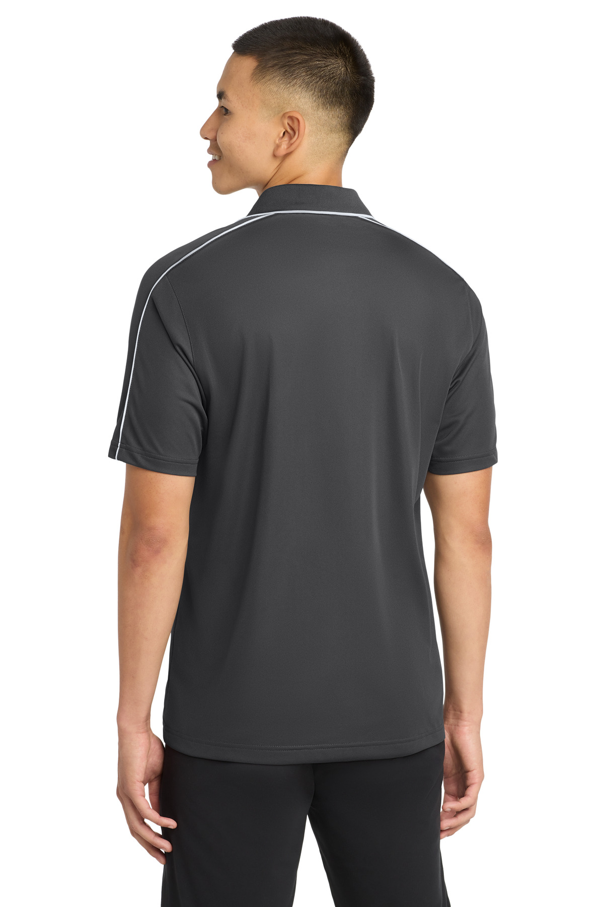 Sport-Tek Micropique Sport-Wick Piped Polo. ST653 9