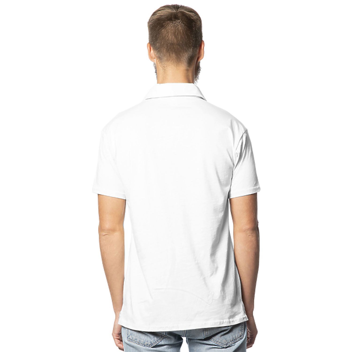 USA Made Unisex Triblend Polo 3