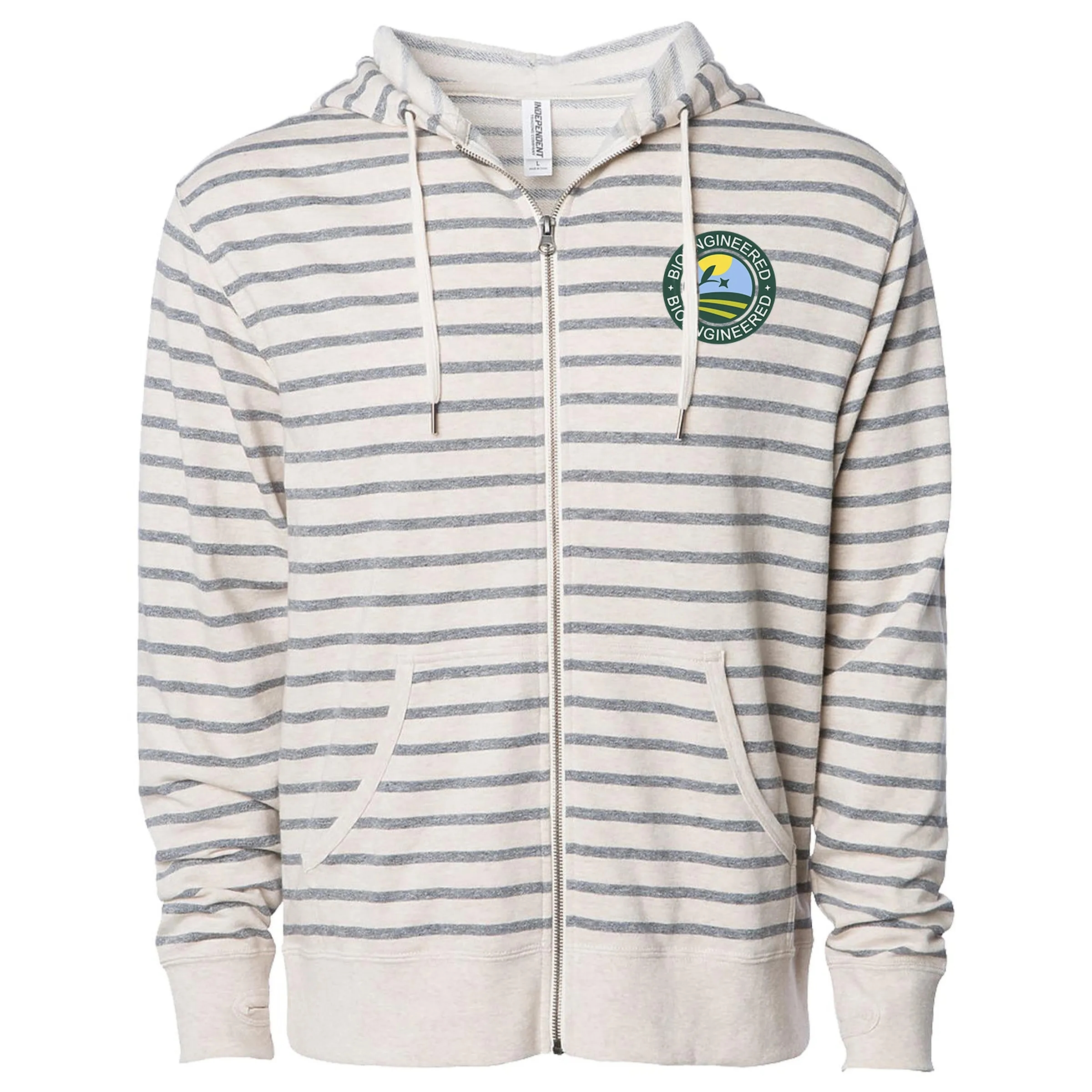 Unisex Heather French Terry Zip Hooded Sweatshirt, custom hoodie or sweatshirt with logo imprint 3
