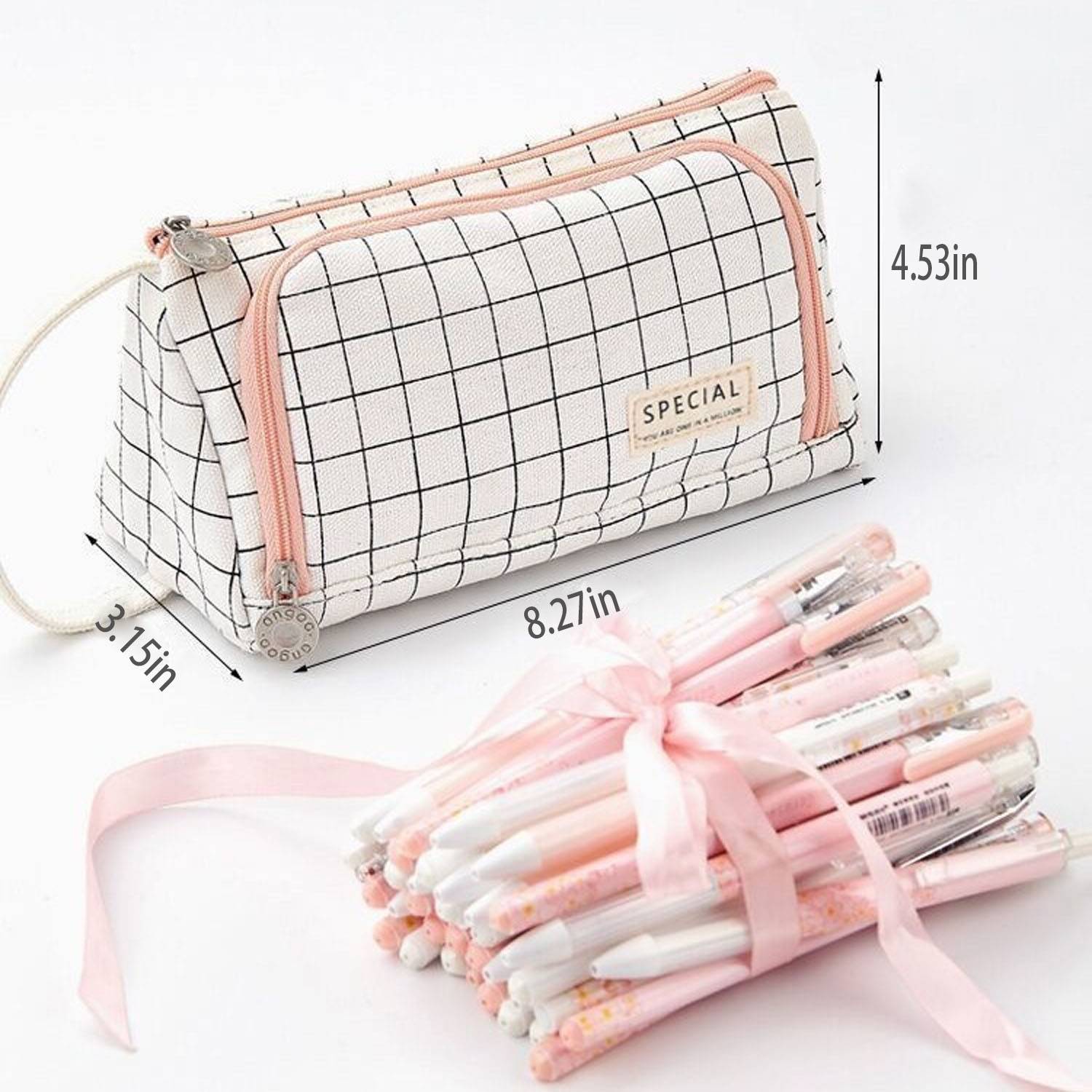 Polyester School Accessories Simple Pencil Bag 3
