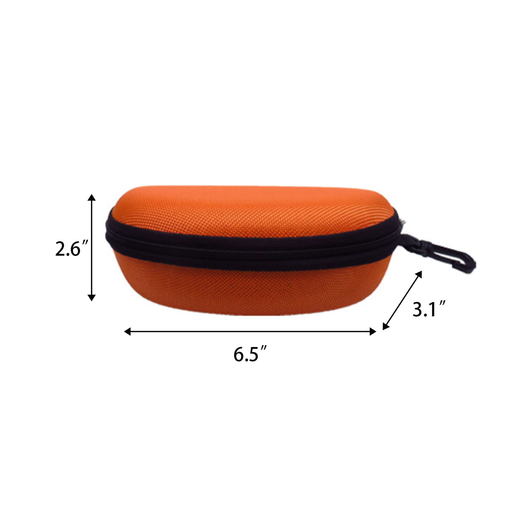 Lightweight Sunglasses Case With Carabiner 2
