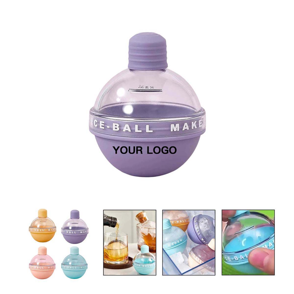 Durable Ice Ball Maker Mold for Home and Parties 2