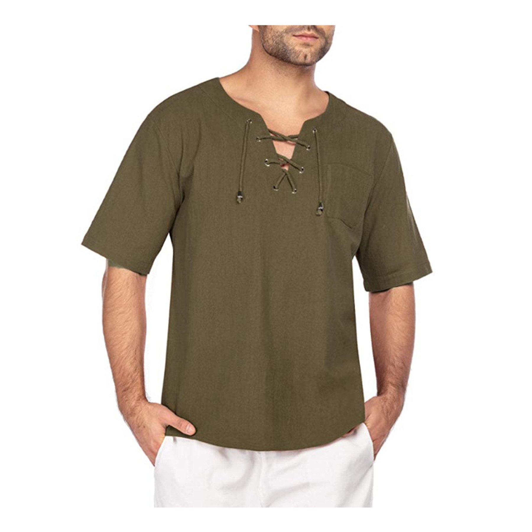 Casual Drawstring Shirt 4