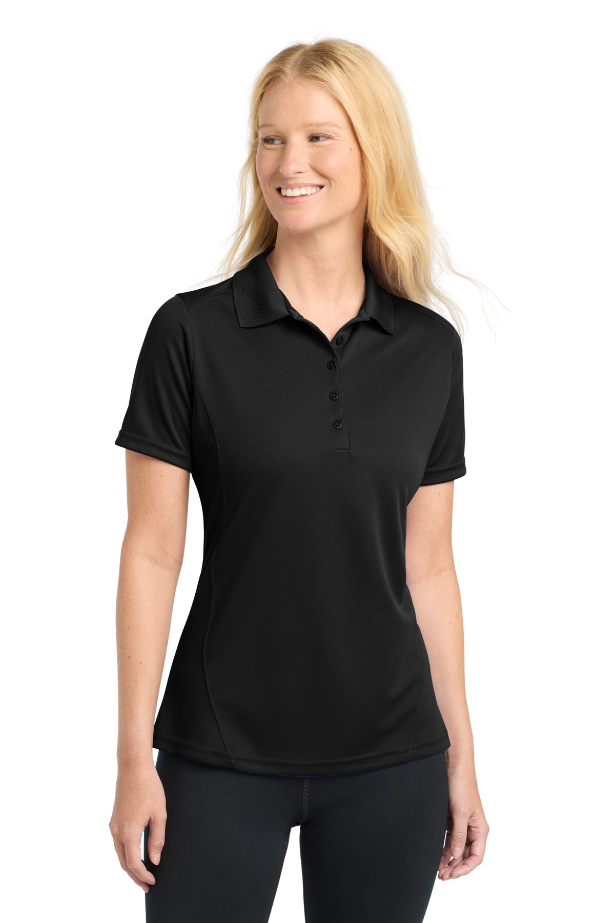 Sport-Tek Women's Dry Zone Raglan Accent Polo. L475 5