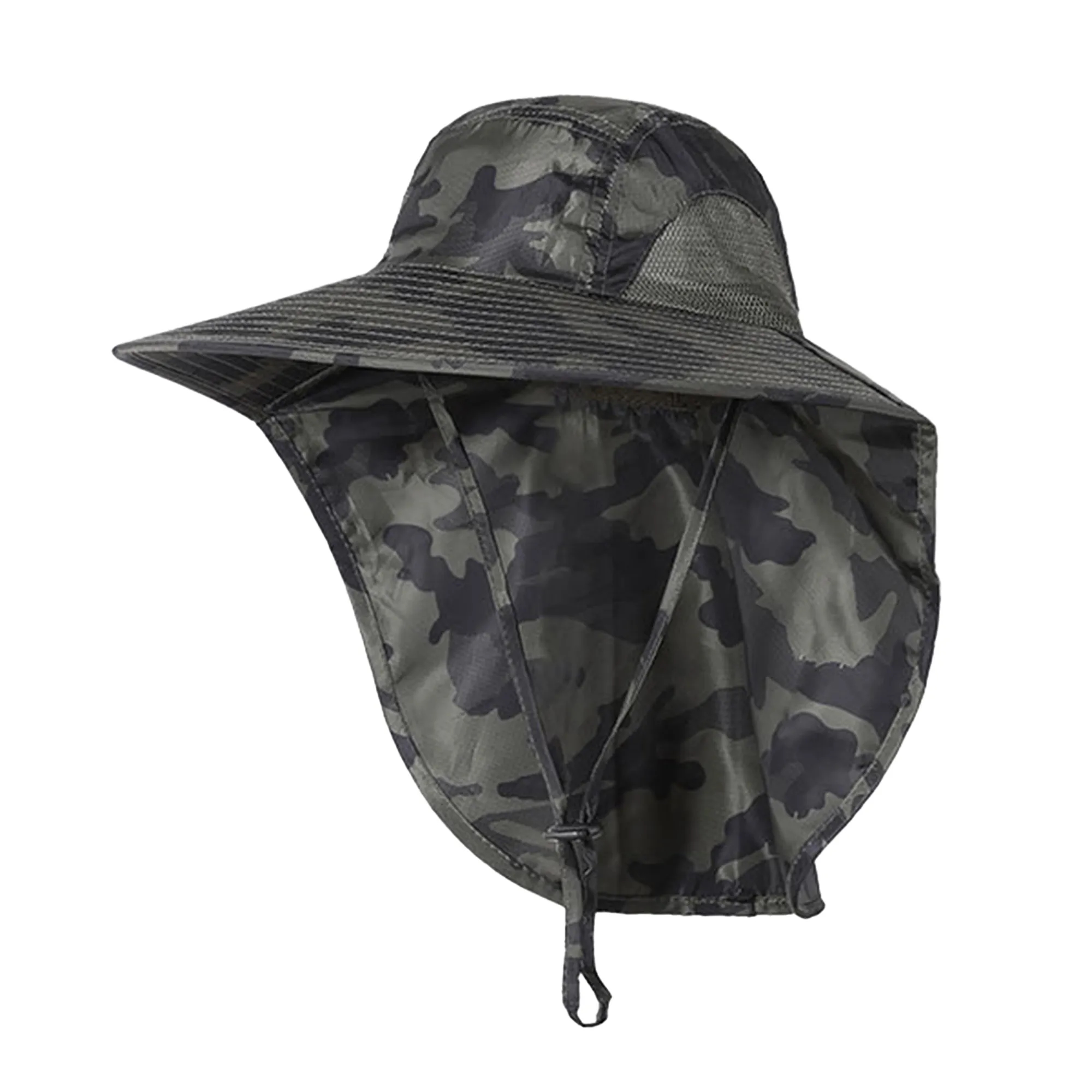 Outdoor Hat with Neck Flap 4