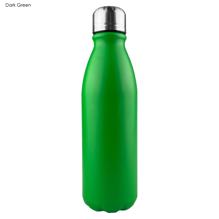 Komo Shiny Aluminium Drink Bottle Single Wall 25