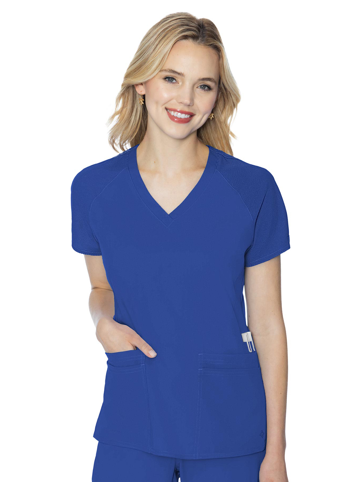 Med Couture - MC Touch - Women's 6-Pocket Raglan Sleeve Top 43