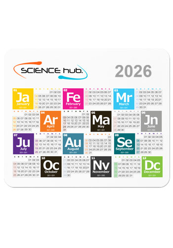 Periodic Table Calendar Mouse Pads 1