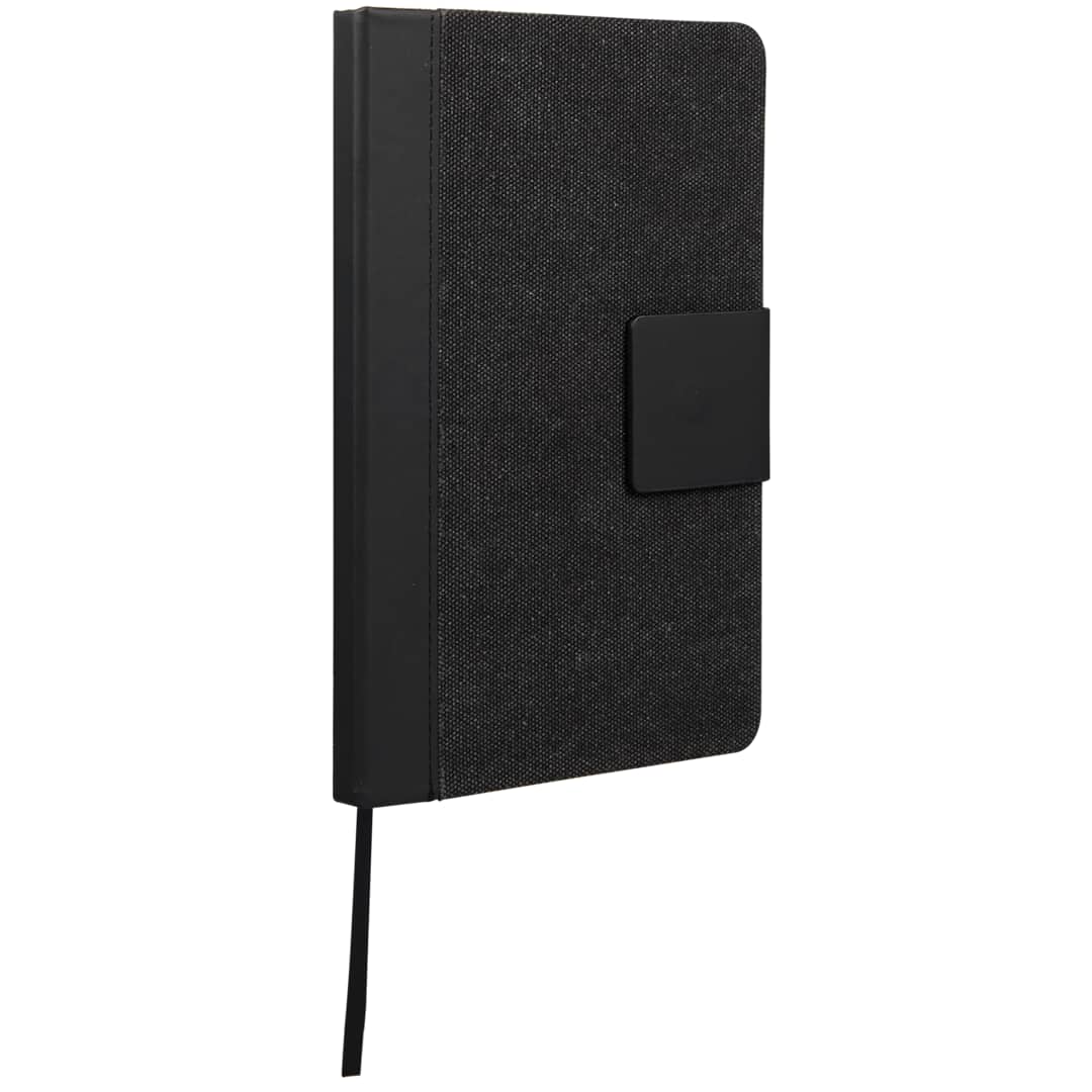 5.5" x 8.5" FSC® Recycled Canvas Bound Notebook 23
