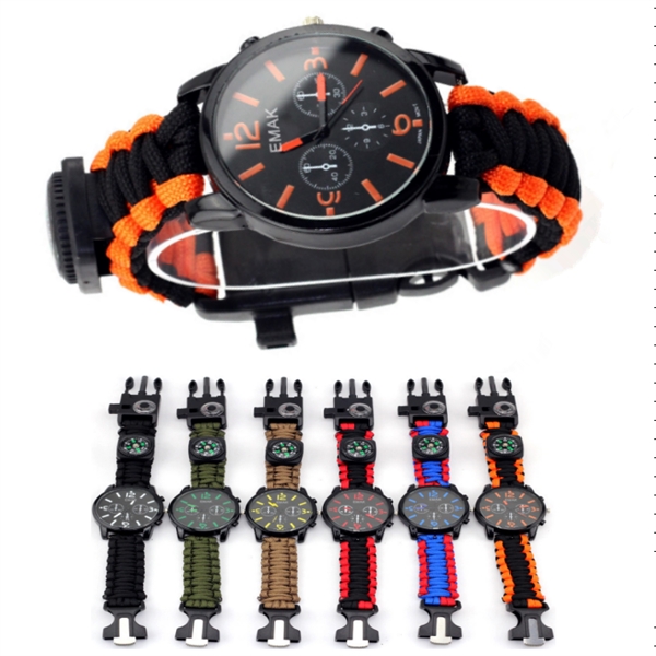Survival Bracelet Watch
