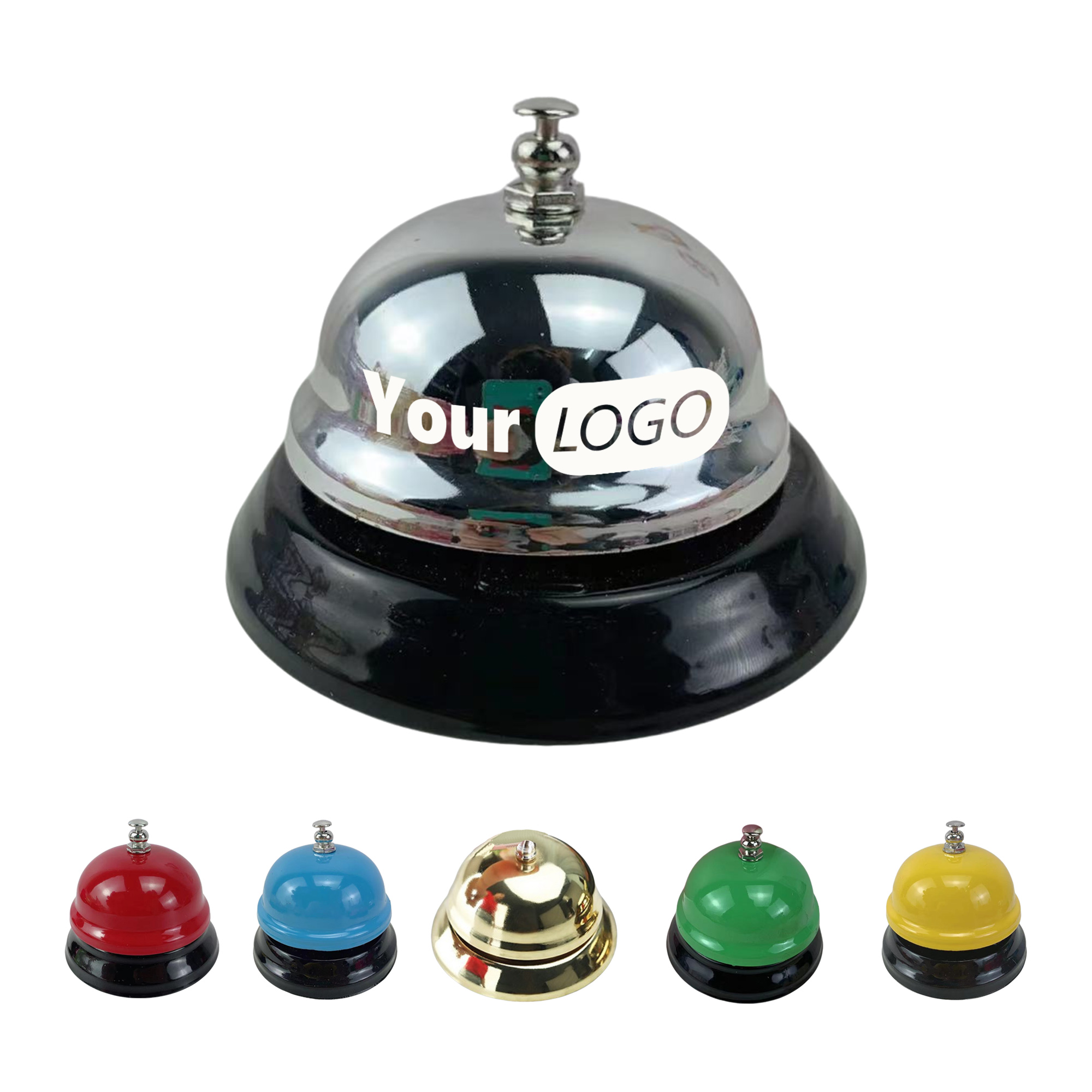 Metallic Service Bell for Restaurant/Hotel/Reception/School 2