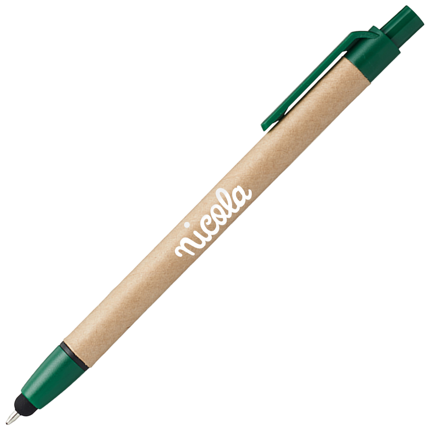 Eco-friendly Ballpoint Stylus Pens w/ Custom Logo Recycled 2