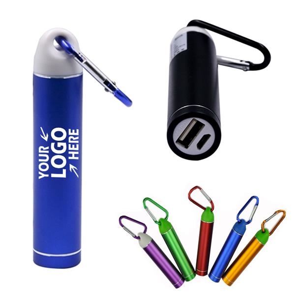 2600mAH Power Bank w/ Carabiner 1