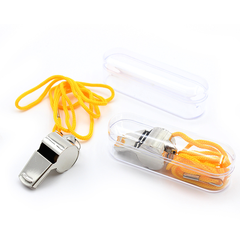 Metal Whistles with Lanyard 3