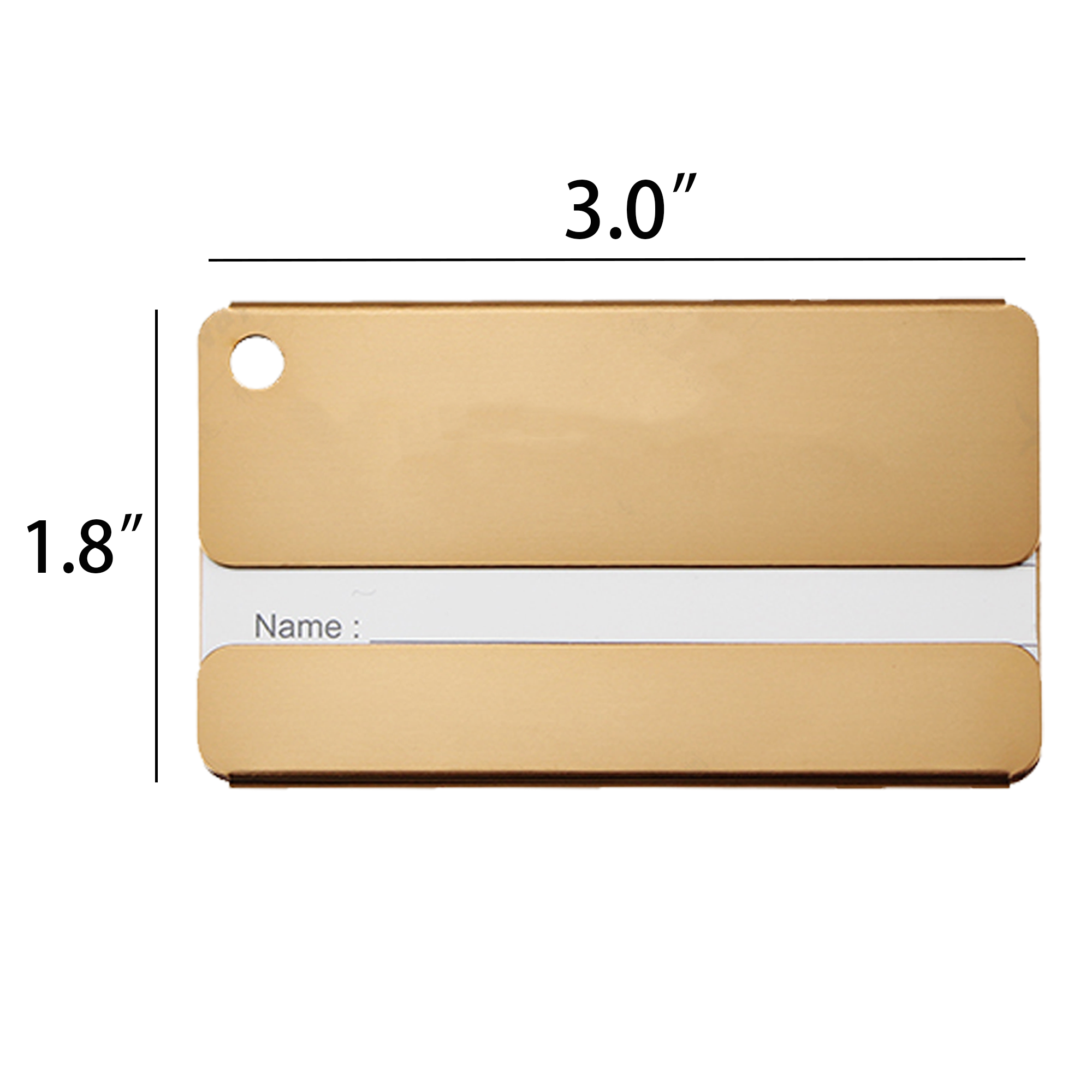 Custom Engraved Metal Baggage Tags 11