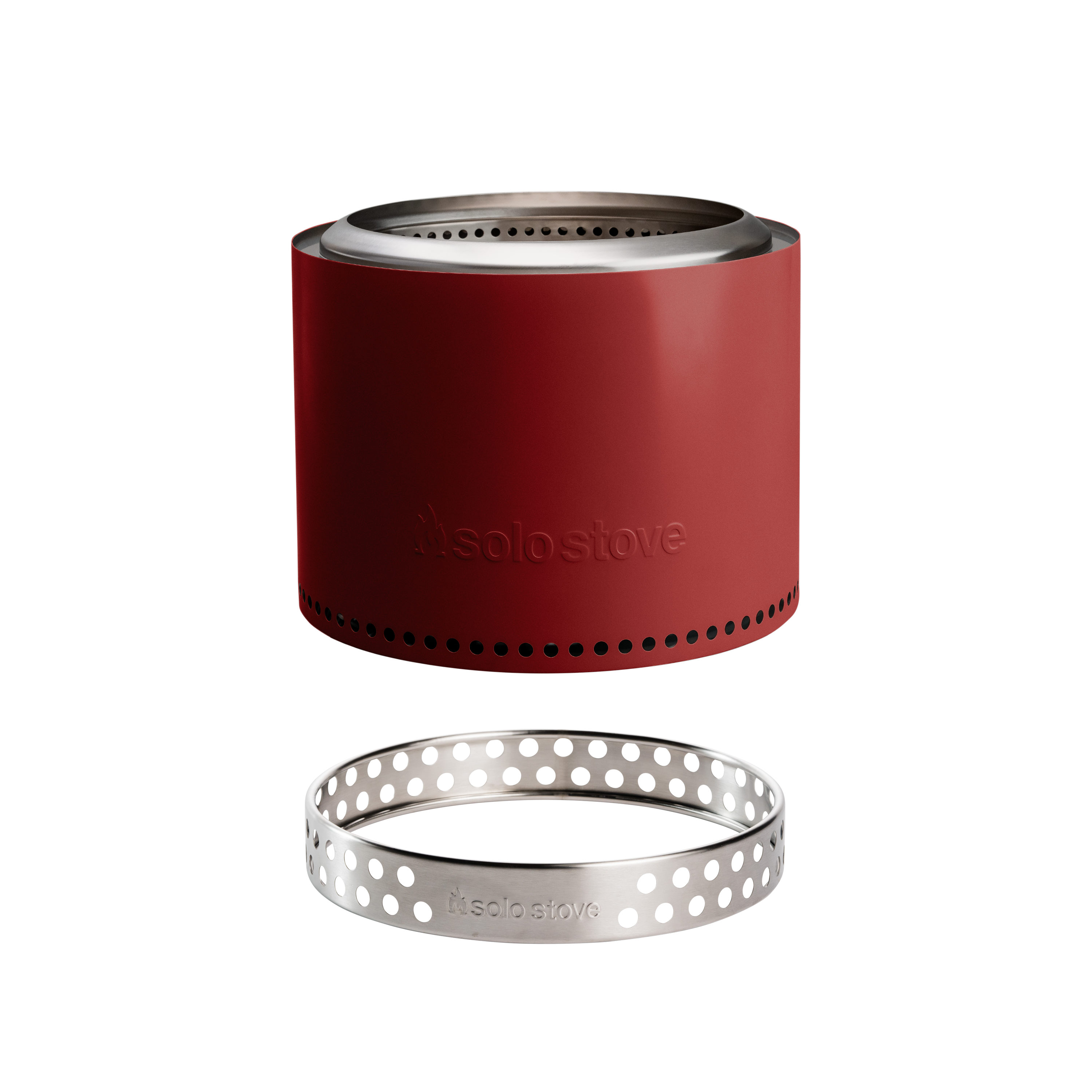 Solo Stove - Bonfire 2.0 + Stand (Mulberry Red) 2