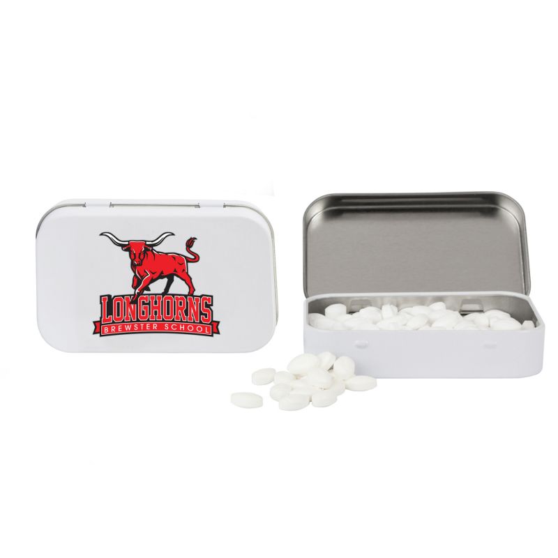 Rectangular Tin with Football Shaped Mints 2