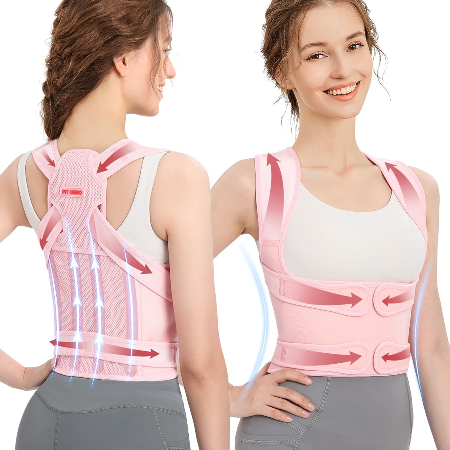Back Brace Posture Corrector Shoulder Straightener 2