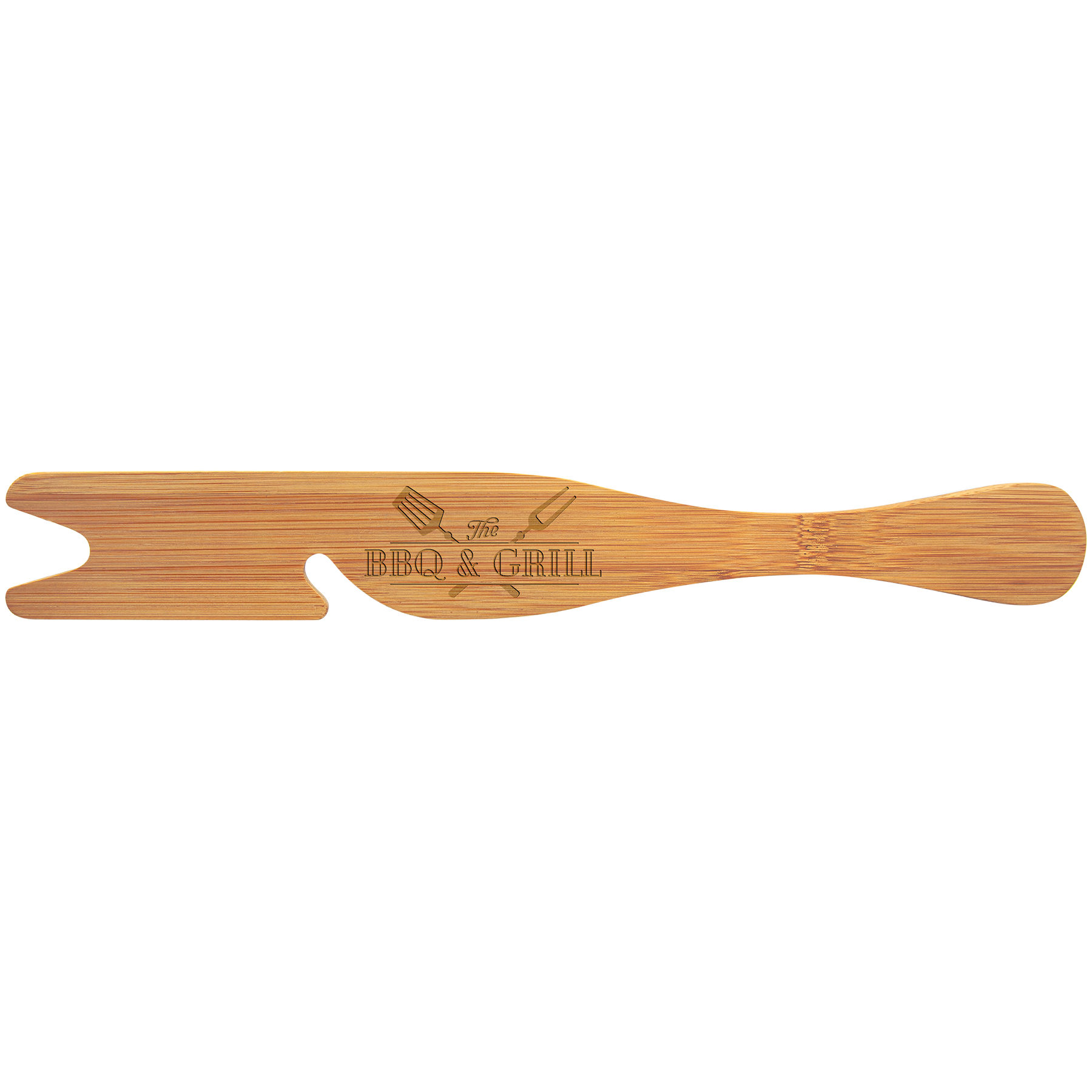 14" Bamboo Oven Rack Tool 1