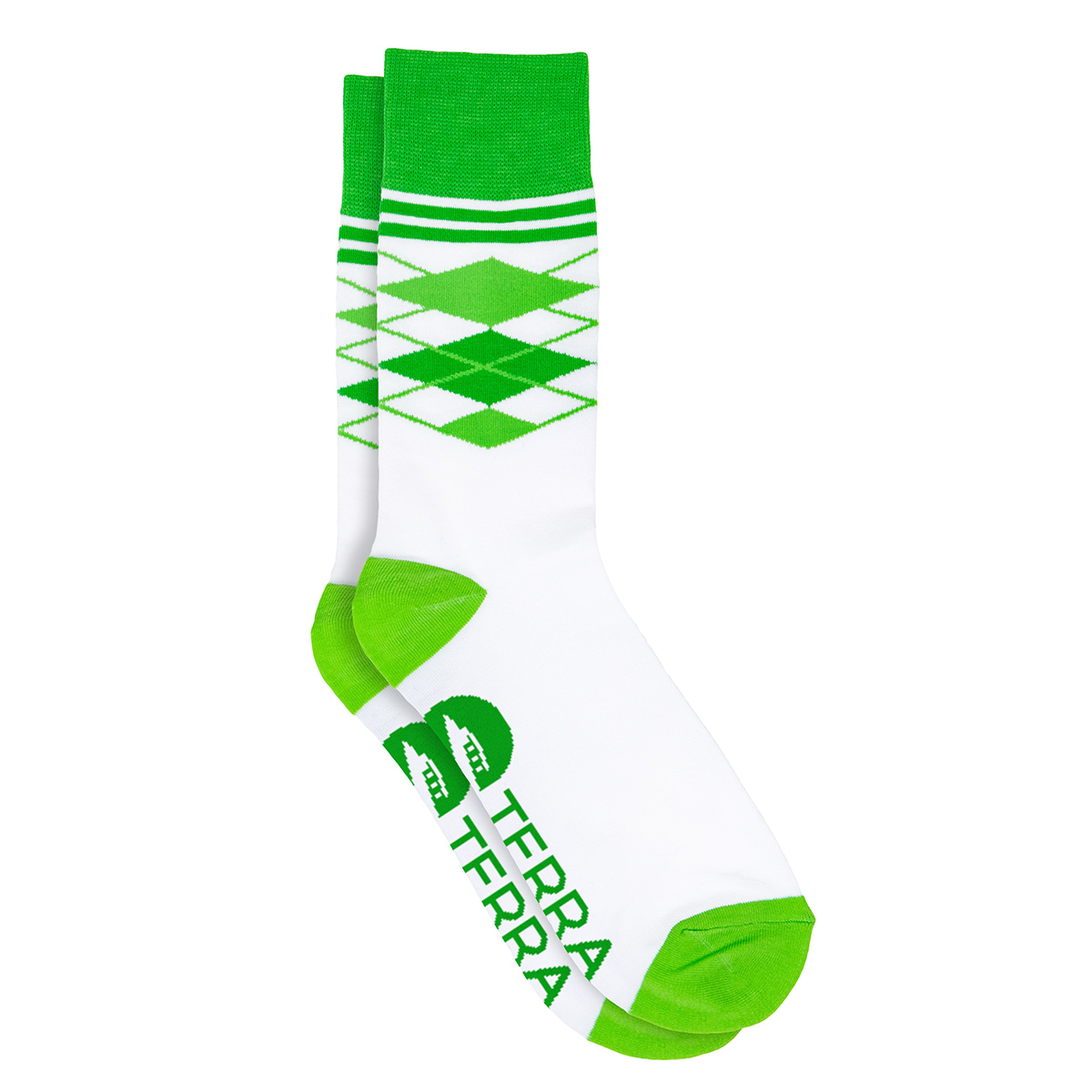 Half Argyle Simpler Socks