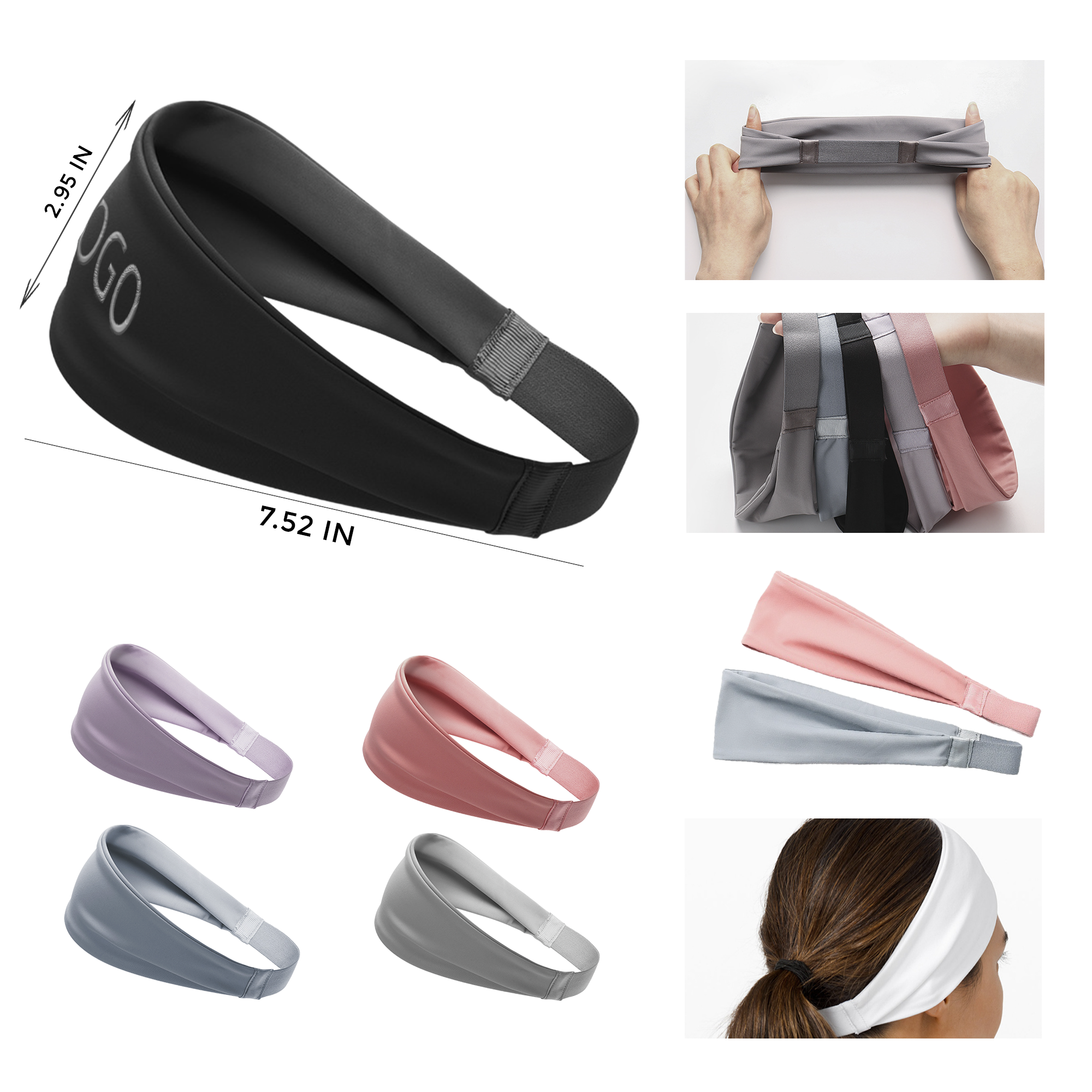 MOQ 10 PCS Sports Headband 1