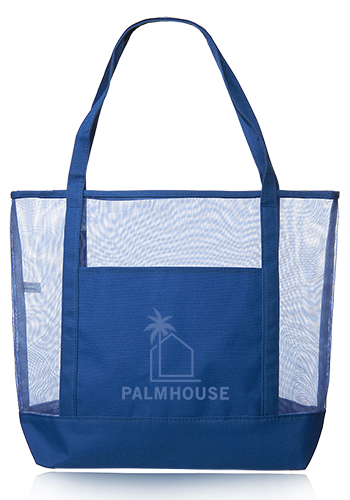 Cancun Large Mesh Beach Bags, custom tote bag with logo imprint 9