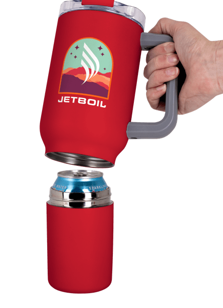 Key West 22 oz SS Travel Mug w/Can Cooler 242