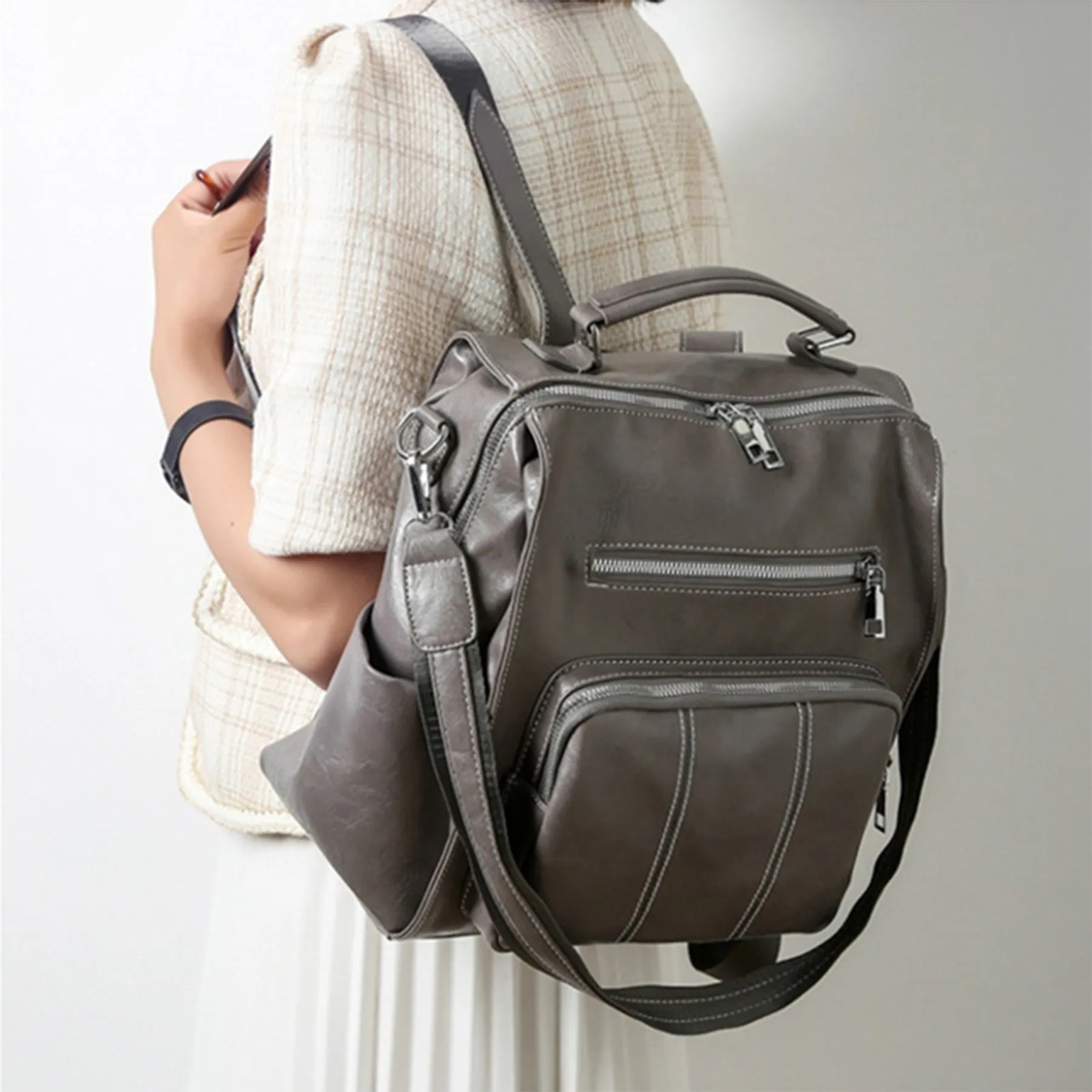 Convertible Waterproof Backpack for woman 3