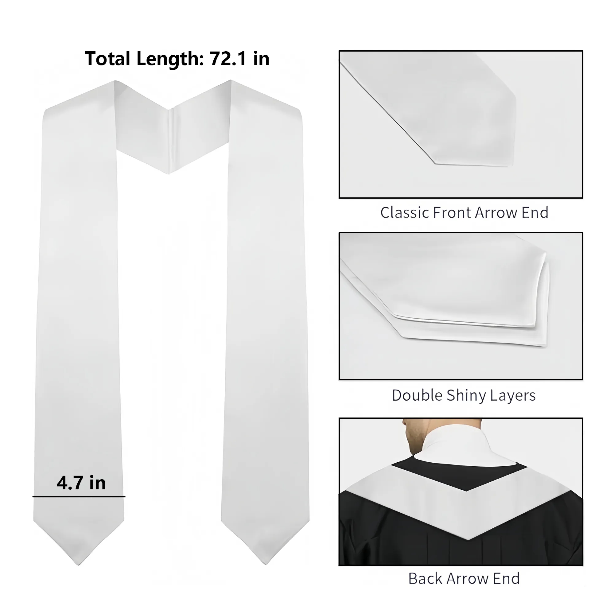 Unisex Academic Stole For Graduation 6