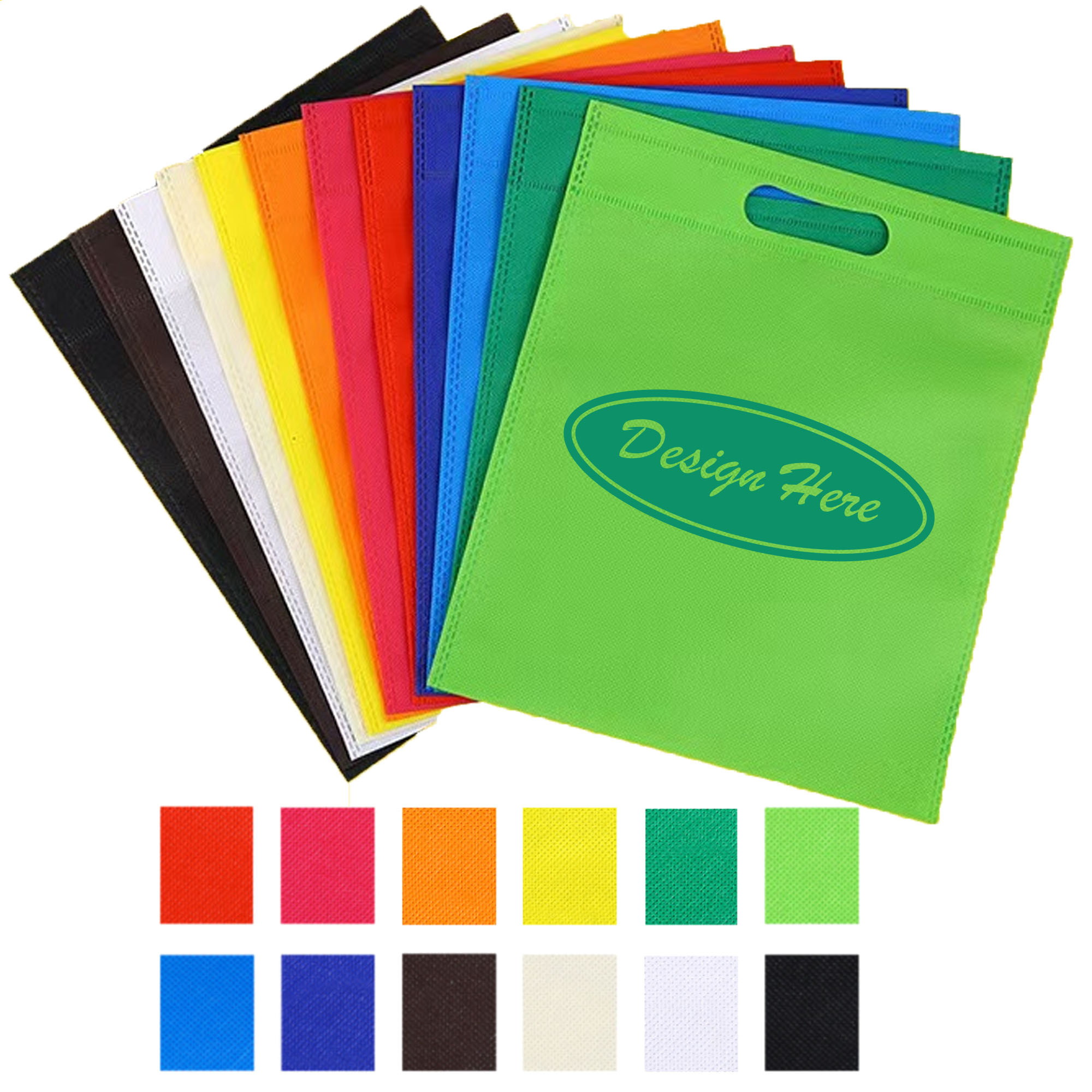 Custom Non-Woven Bags with Flat-Mouth Design for Shopping 3