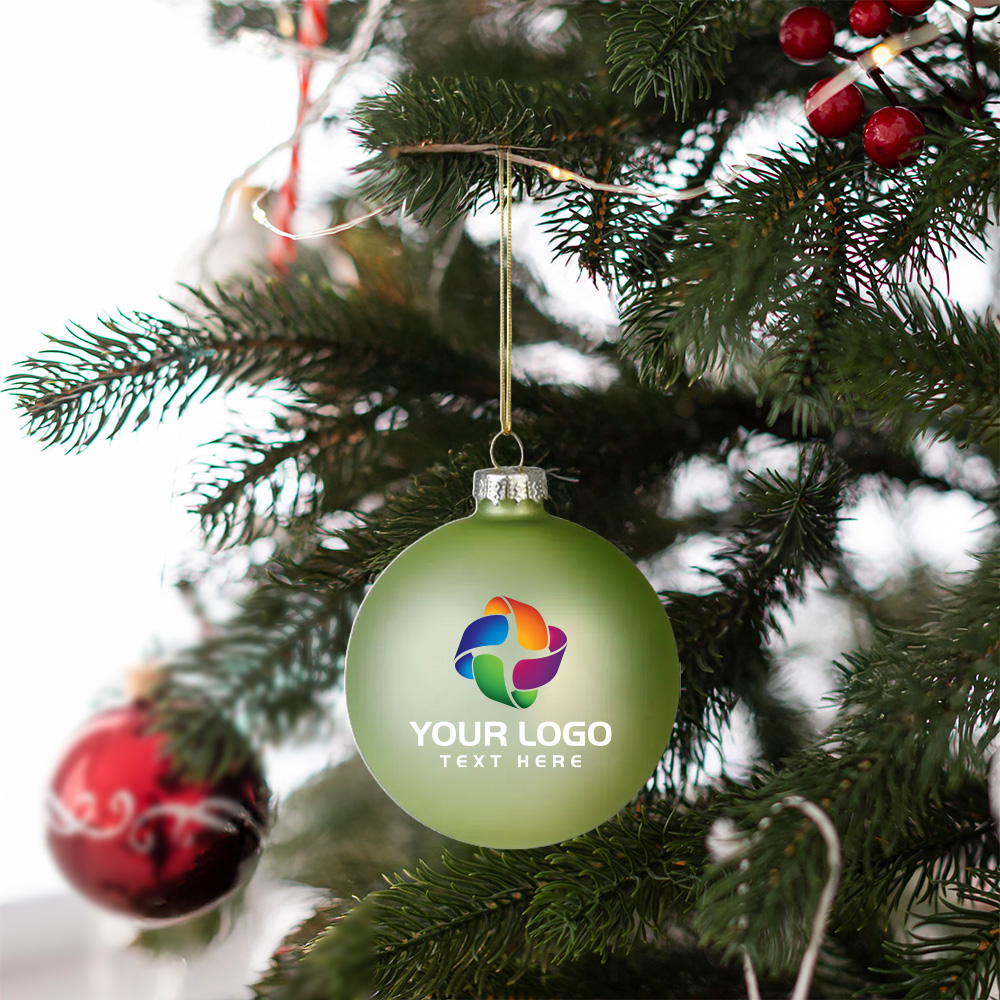Creative Glass Ball Christmas Tree Ornament