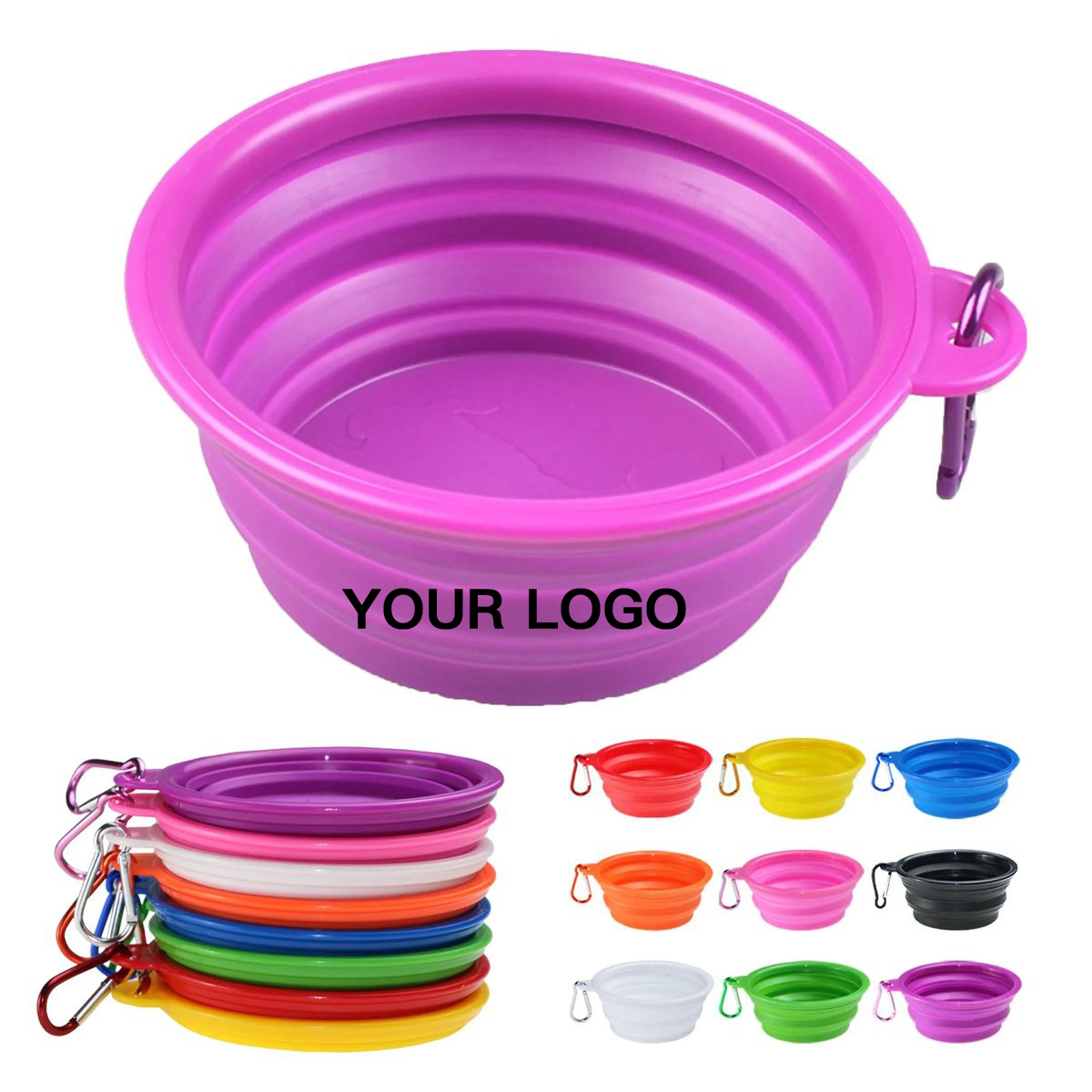 TPE Collapsible Travel Pet Bowl 6
