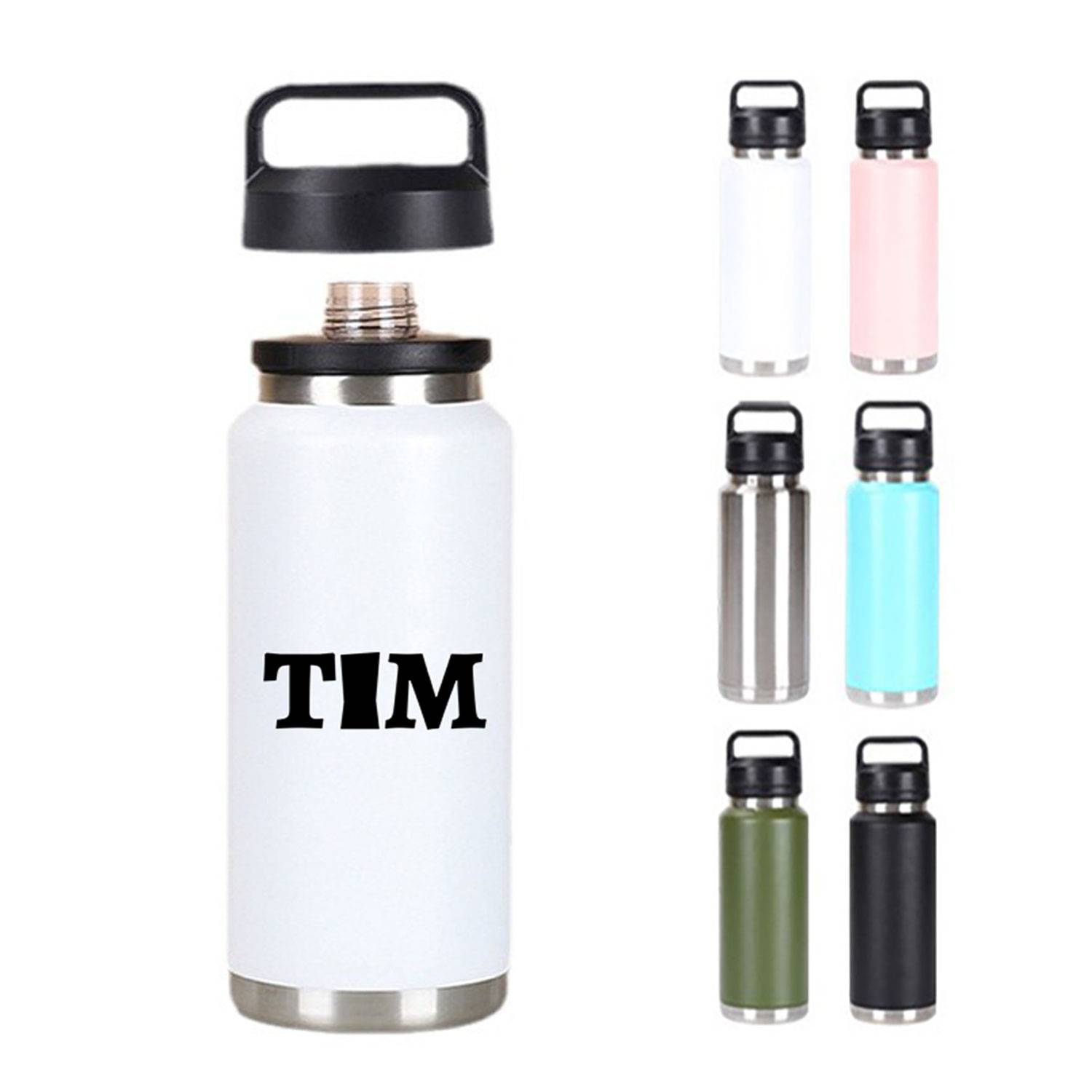 26oz Double-Layer Vacuum Insulated Stainless Steel Bottle, custom water bottle with logo imprint 5