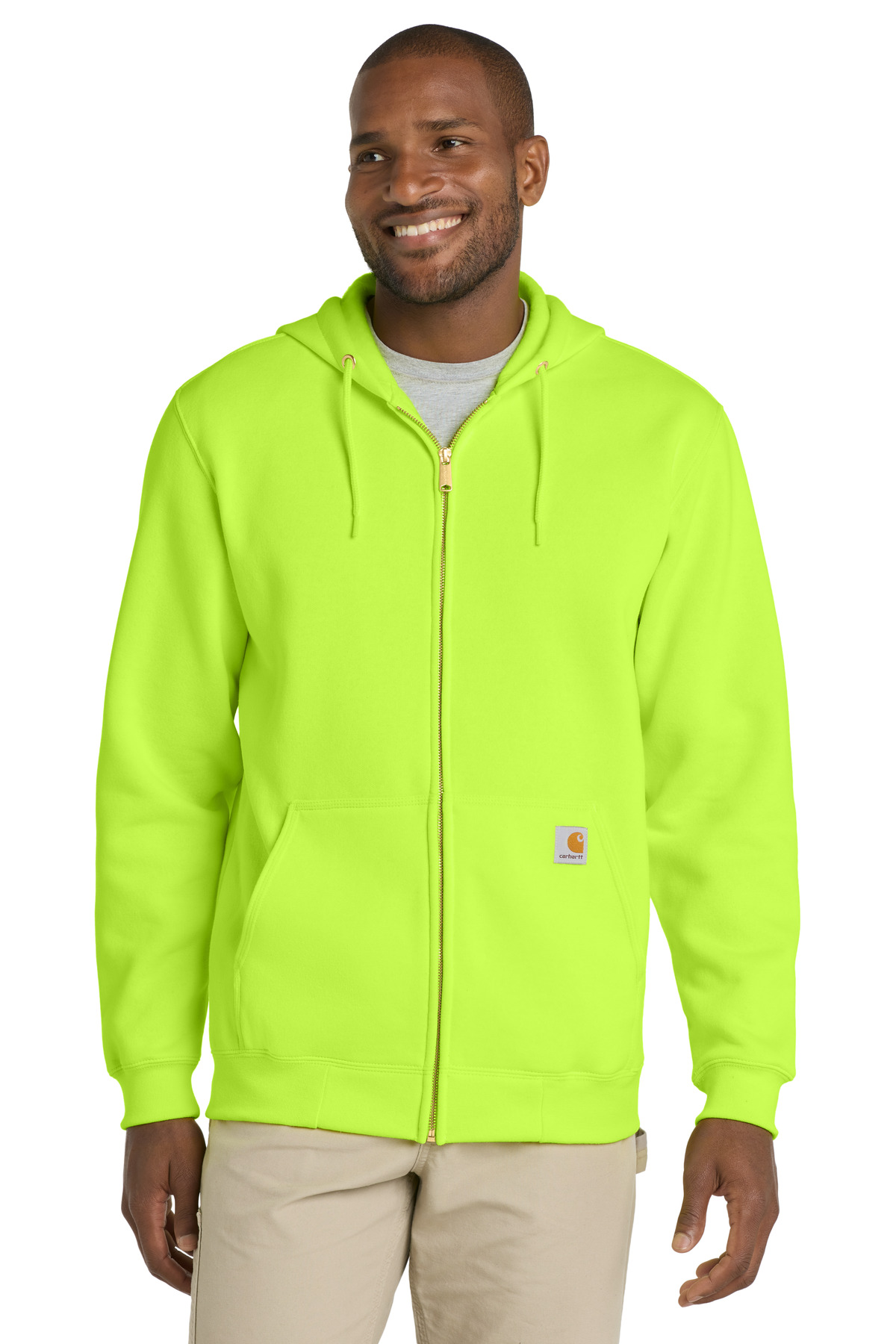 Carhartt Midweight Hooded Zip-Front Sweatshirt. CTK122, custom hoodie or sweatshirt with logo imprint 47