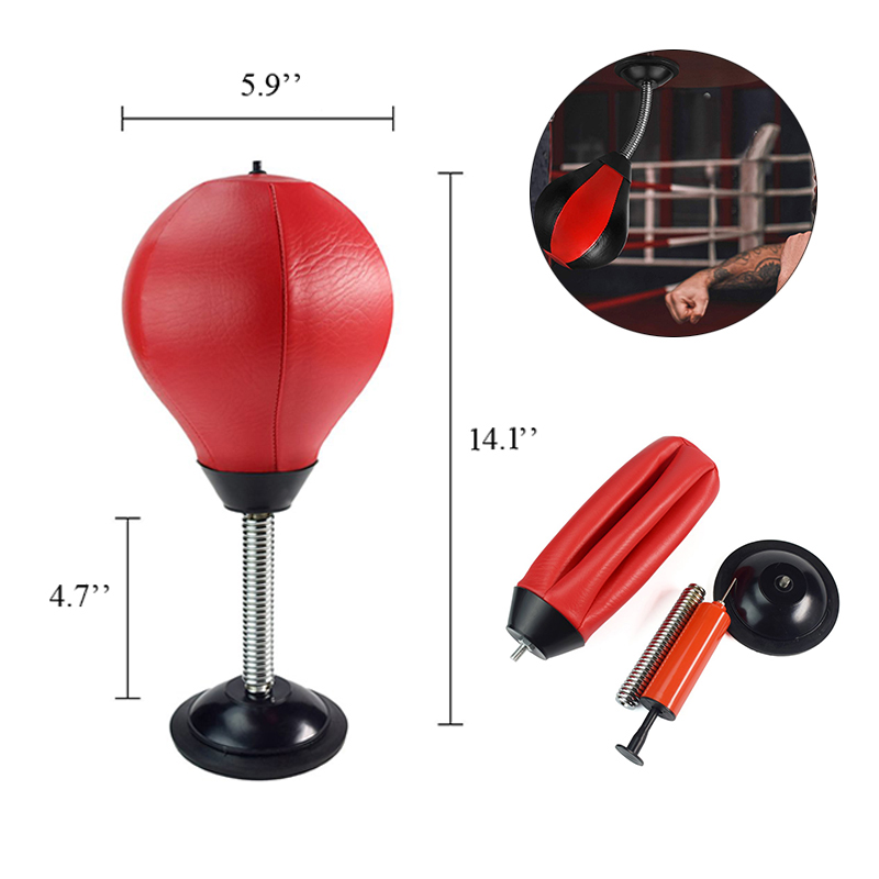 Desktop Punching Bag Boxing Ball W/ Pump 2