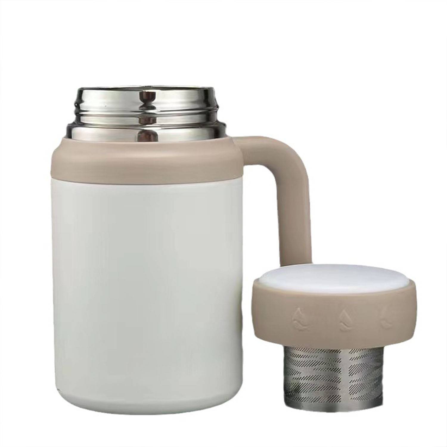 26.4oz Stainless steel office insulated cup with handle 2