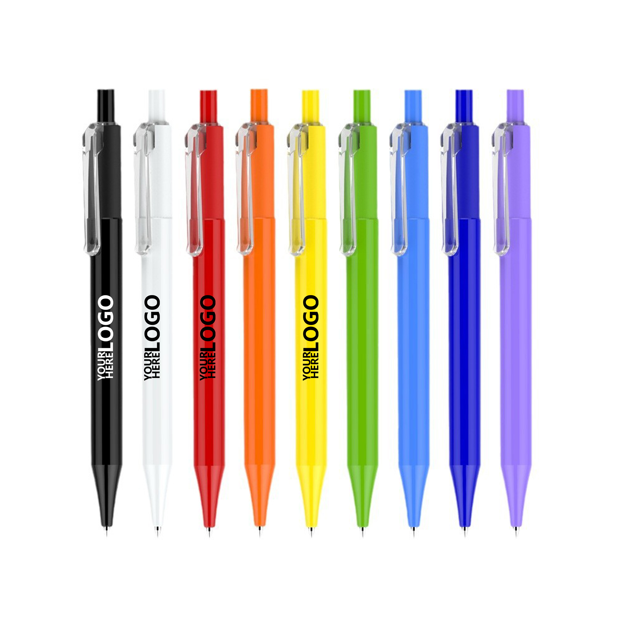 ABS Plastic Colorful Pen Shaft 2