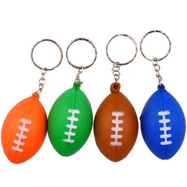 Football Stress Ball Key Chain 4
