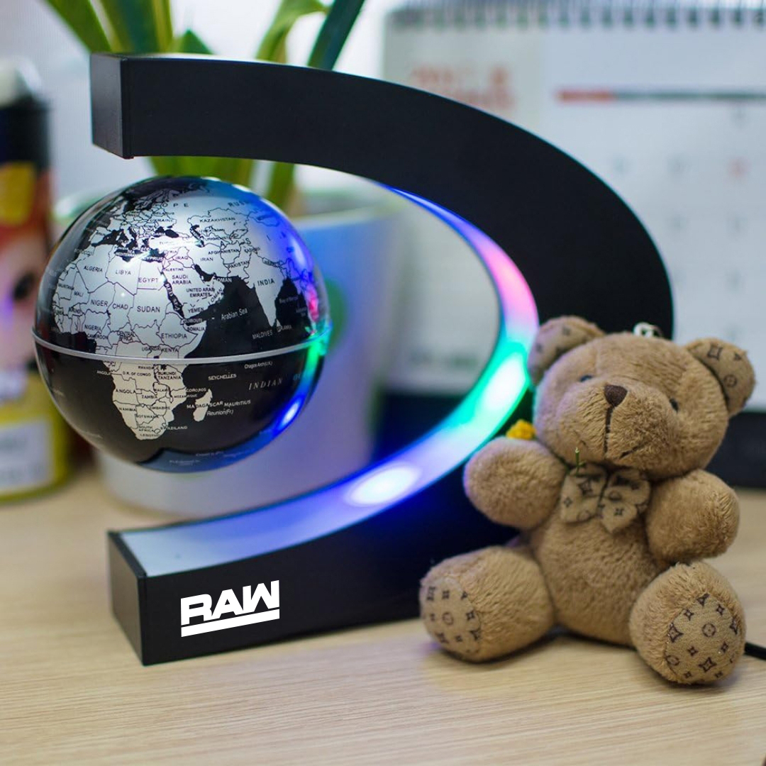 Illuminated Magnetic Levitating Globe 14