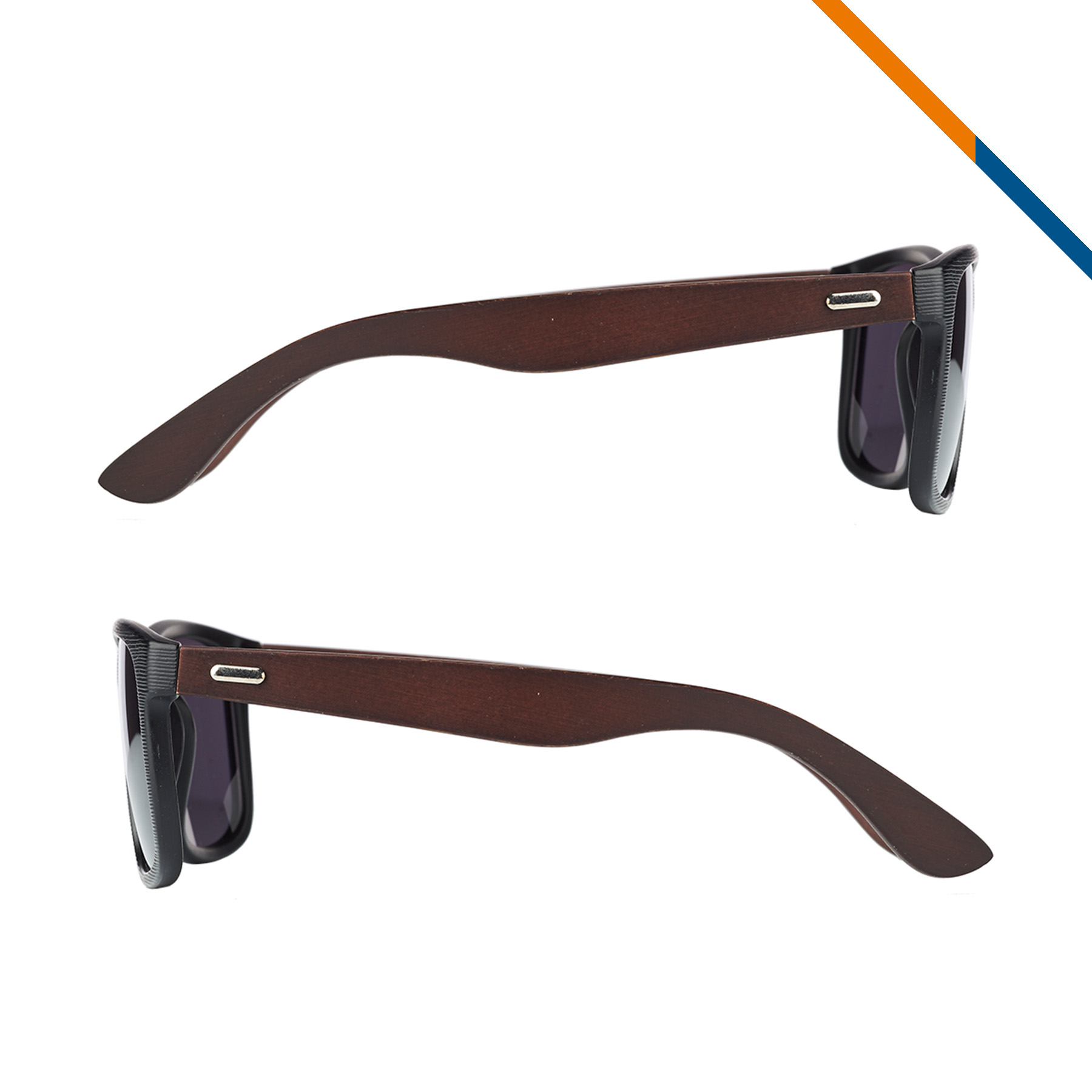 Powell Bamboo Inspired Temples Sunglasses 2
